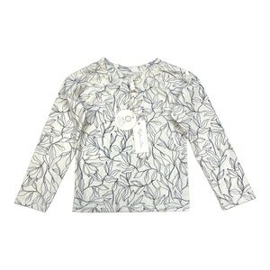 Rylee + Crew Swim Sun Shield Shirt RashGuard Foliage Long Sleeve 4-5 Years